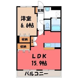 壬生駅 徒歩15分 1階の物件間取画像